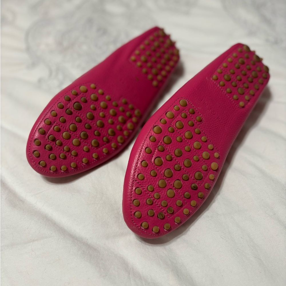 M. Gemi Pink Loafers - Picture 2 of 3